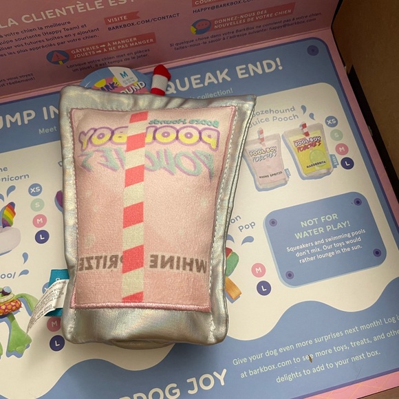 NWT BARK Boozehound juice pooch plush toy - Picture 5 of 10